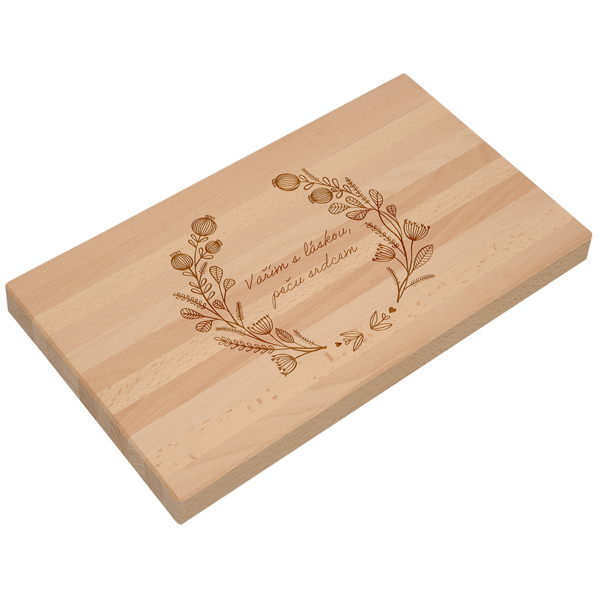 Darčeková bambusová doska s gravírovaním Pán Kuchyňa 1